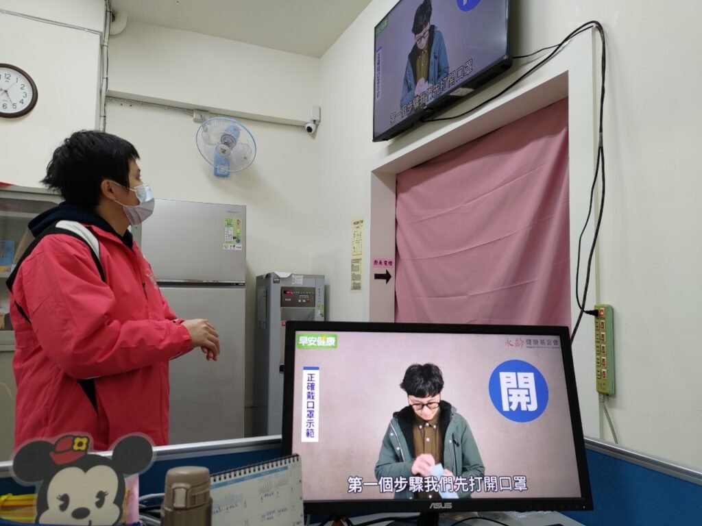 正確戴口罩